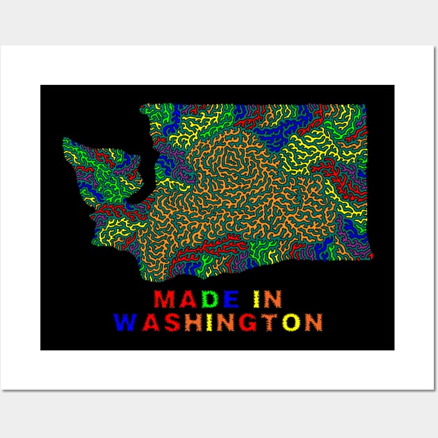 Made In Washington Wall Art by NightserFineArts